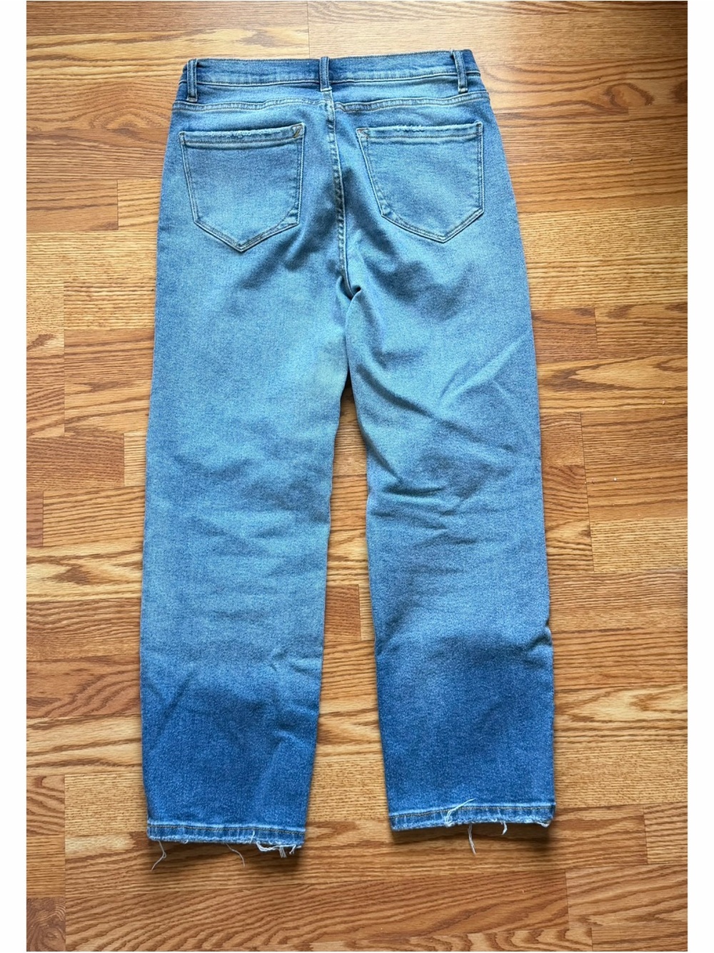 Kensie Jeans Vintage Luxe The Ella High Rise Straight Jeans - Picture 3 of 6